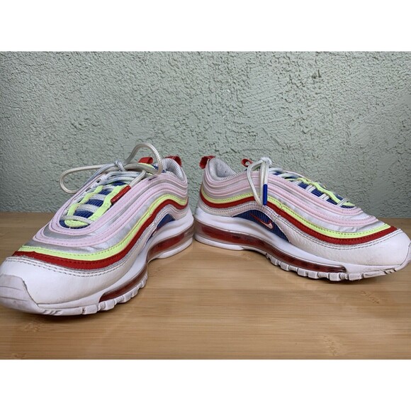 Nike Air Max 97 SE Panache AQ4137-101 Arctic Pink Volt Glow Size 5.5 Woman’s - Picture 4 of 11